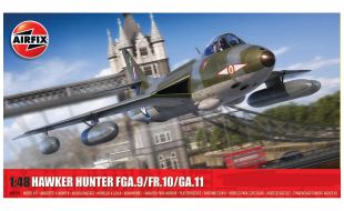 Airfix 1/48 Scale Hawker Hunter FGA.9/FR.10/GA.11 Model Kit
