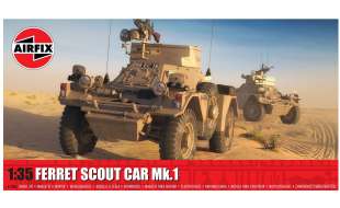 Airfix 1/35 Scale Ferret Scout Car Mk.1 Model Kit