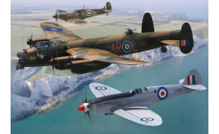 Airfix 1/72 Scale Battle of Britain Memorial Flight Gift Set Model Kit