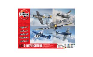 Airfix 1/72 Scale D-Day Fighters Gift Set