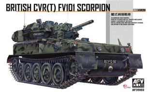 AFV Club 1/35 Scale British CVR(T) FV101 Scorpion Model Kit