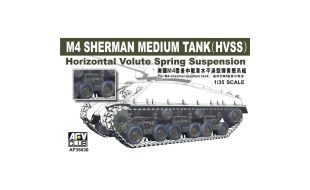 AFV Club 1/35 Scale M4 Sherman M4A3E8 H.V.S.S. Model Kit