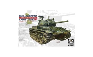 AFV Club 1/35 Scale M24 Chaffee WWII Light Tank Model Kit