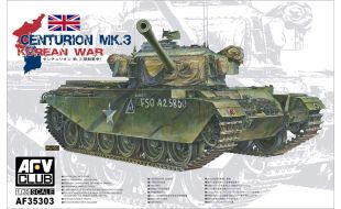 AFV Club 1/35 Scale Centurion Mk3 Koren War Model Kit