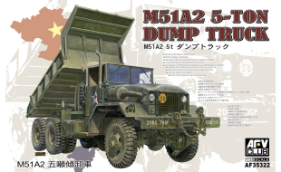 AFV Club 1/35 Scale M51A2 5-Ton Dump Truck Model Kit
