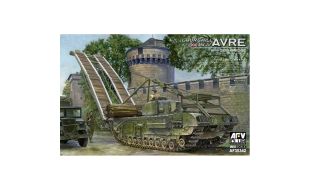 AFV Club 1/35 Scale Churchill Mk IV AVRE w/ SBG Bridge Model Kit