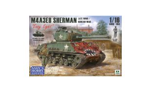 Andy’s Hobby Headquarters 1/16 Scale M4A3E8 Late WWII / Korean War Sherman "Easy Eight" Model Kit