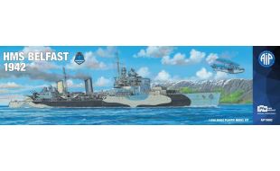 Adventures In Plastic 1/350 Scale HMS Belfast 1942 Royal Navy Cruiser Model Kit