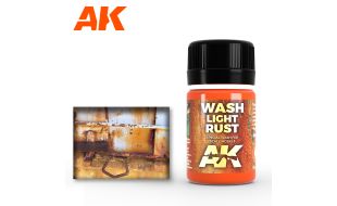 AK Interactive Light Rust Wash