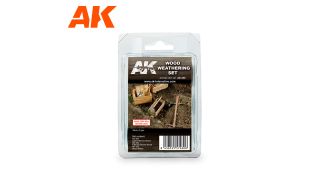 AK Interactive Wood Weathering Set