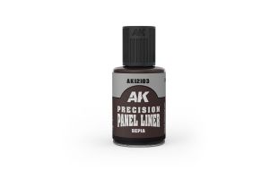 AK Interactive Sepia Precision Panel Liner