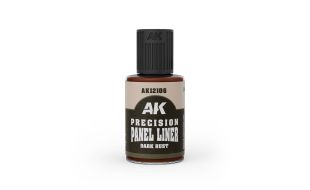 AK Interactive Dark Rust Precision Panel Liner
