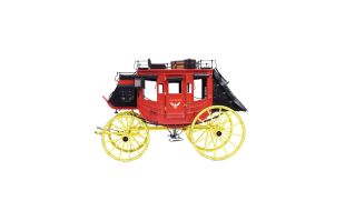 Artesania Latina 1/10 Scale 1848 Stage Coach Model Kit