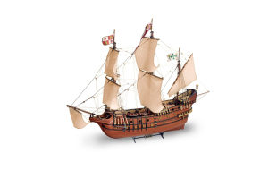 Artesania Latina 1/90 Scale San Francisco II w/ Metal Figures Model Kit