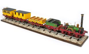 Occre 1/24 Scale Adler Steam Train Locomotive, Adler Coaches and Base Model Kit Deal