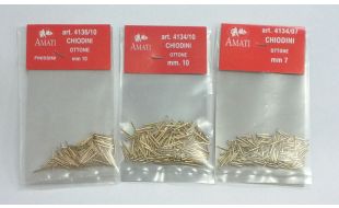 Amati Brass Pins - 10mm Brass Pins