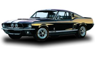 AMT 1/25 Scale 1967 Shelby GT350 Black Model Kit