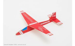 Aeronaut Wooden Fire Brigade Plug&Fly Throw Glider