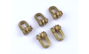 Aero Naut Brass Shackles With Roller