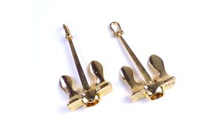 Aero Naut Brass Hall Anchor 60mm