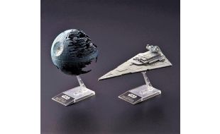 Revell 1/14500 Scale Bandai Death Star II Star Destroyer Model Kits Pack