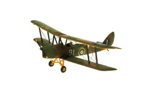 Aviation 72 1/72 Scale DH82A Tiger Moth RAF Trainer T-6818 Die Cast Model