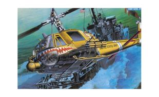 Academy 1/35 Scale US Army UH-1C Frog (Huey) Plastic Model Kit