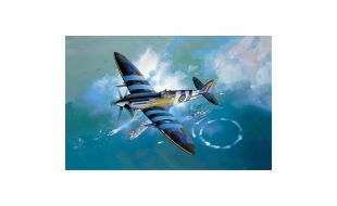 Academy 1/48 Scale British Royal Air Force Spitfire Mk XIVc Fighter Model Kit