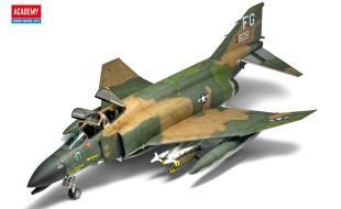 Academy 1/48 Scale F-4C Phantom 'Vietnamese War' Model Kit