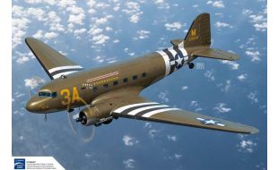 Academy 1/144 Scale USAAF C-47 Skytrain Model Kit