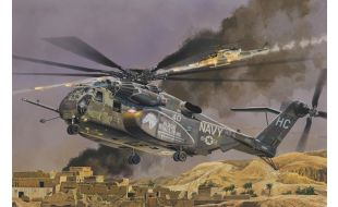 Academy 1/48 Scale US Navy MH-53E Sea Dragon Helicopter Model Kit