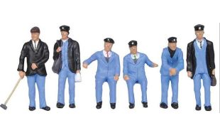 Branchline 1950s Train Crew Figures OO Gauge