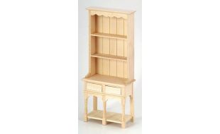Bare Wood 2 Drawer Dresser for 12th Scale Dolls House