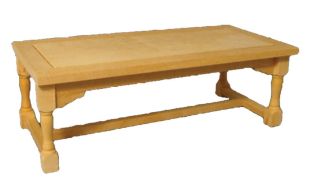 Bare Wood Refectory Table for 12th Scale Dolls House