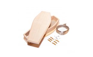 Bare Wood Coffin for 12th Scale Dolls House