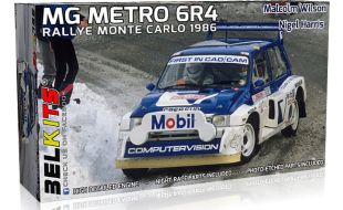 Belkits 1/24 Scale Metro 6R4 Rally Monte Carlo 1986 Model Kit