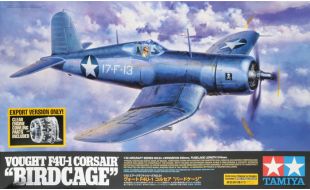 Tamiya 1/32 Scale Vought F4U-1 Corsair Birdcage US Marine Corp Model Kit