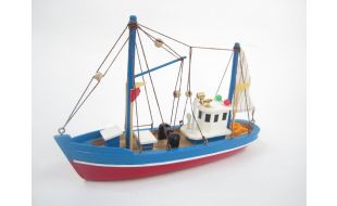 Blue Dolphin Starter Model Boat Kit - Build Your Own Wooden Model Ship