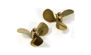 Raboesch Brass 3 Blade Propeller with M4 Thread Right Hand