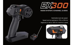 PD Racing Radio System 3 Channel 2.4GHz Transmitter/ Receiver