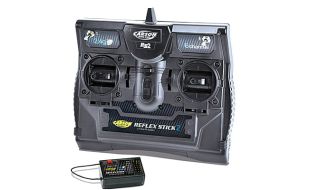 Carson Reflex Stick 2 Transmitter and Receiver Set 6 Channel 2.4GHz