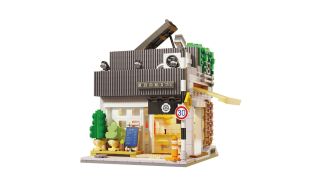 CaDa Japanese Summer Coffee House Brick Model Kit