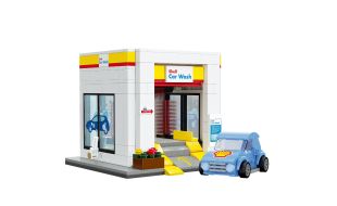 CaDa Shell Car Wash Model Kit