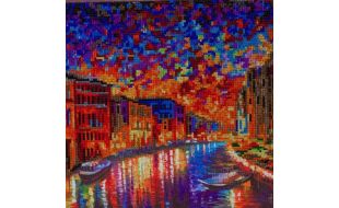 Craft Buddy "Grand Canal Venice" Crystal Art Canvas Kit