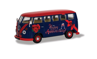 Corgi 1/43 Scale Volkswagen Campervan Happy Anniversary Die Cast Model