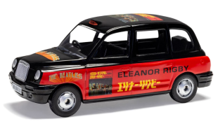 Corgi 1/36 Scale The Beatles London Taxi - Yellow Submarine / Eleanor Rigby Die Cast Model