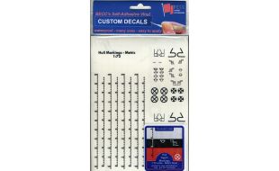 Hull Depth Markings 1/72 Scale - Metric