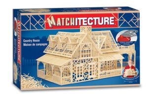 Matchitecture Country House Matchstick Kit