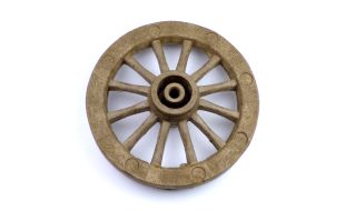 Plastic Scale Cart Wheels 70mm Diameter For Carts and Wagons