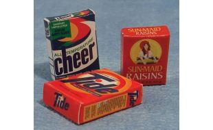 Assorted Washing Powder for 12th Scale Dolls House